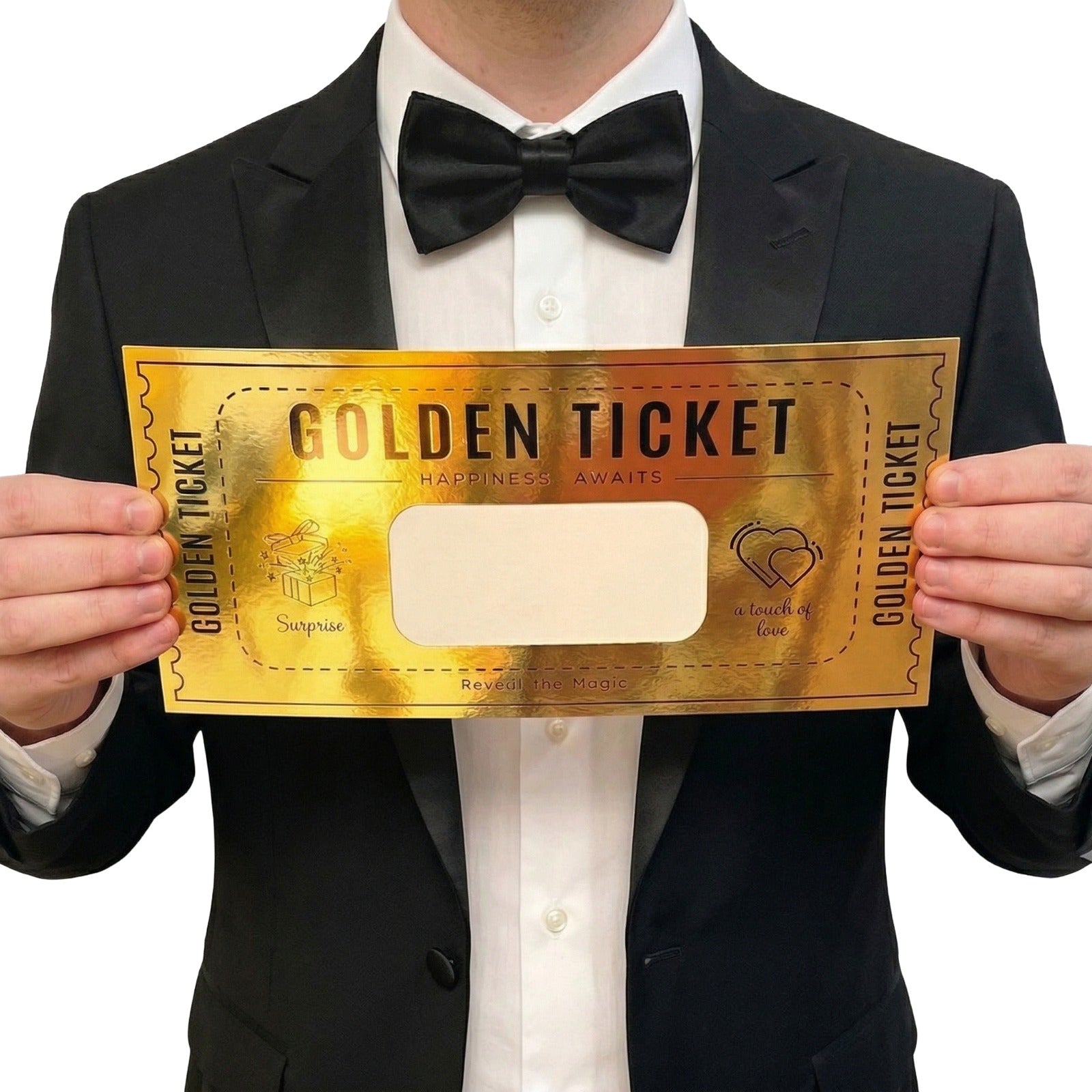 Gift Golden Ticket - Scratch to Reveal – Reveal Rooster